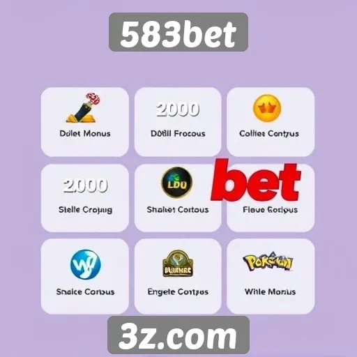 Principais recursos do site de jogos 583bet